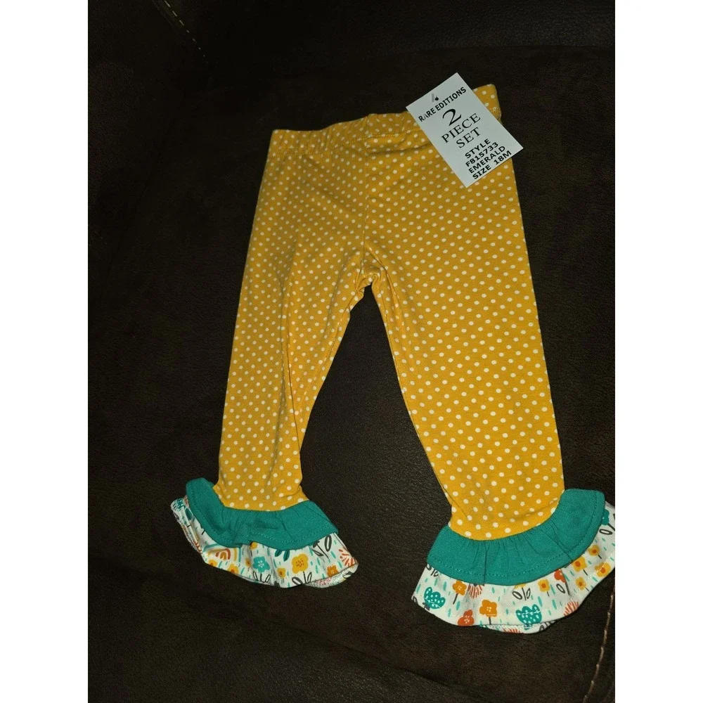 Rare editions zebra top and leggings size 18‎ months nwt
